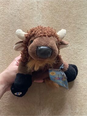 Webkinz American Buffalo Plush With Code